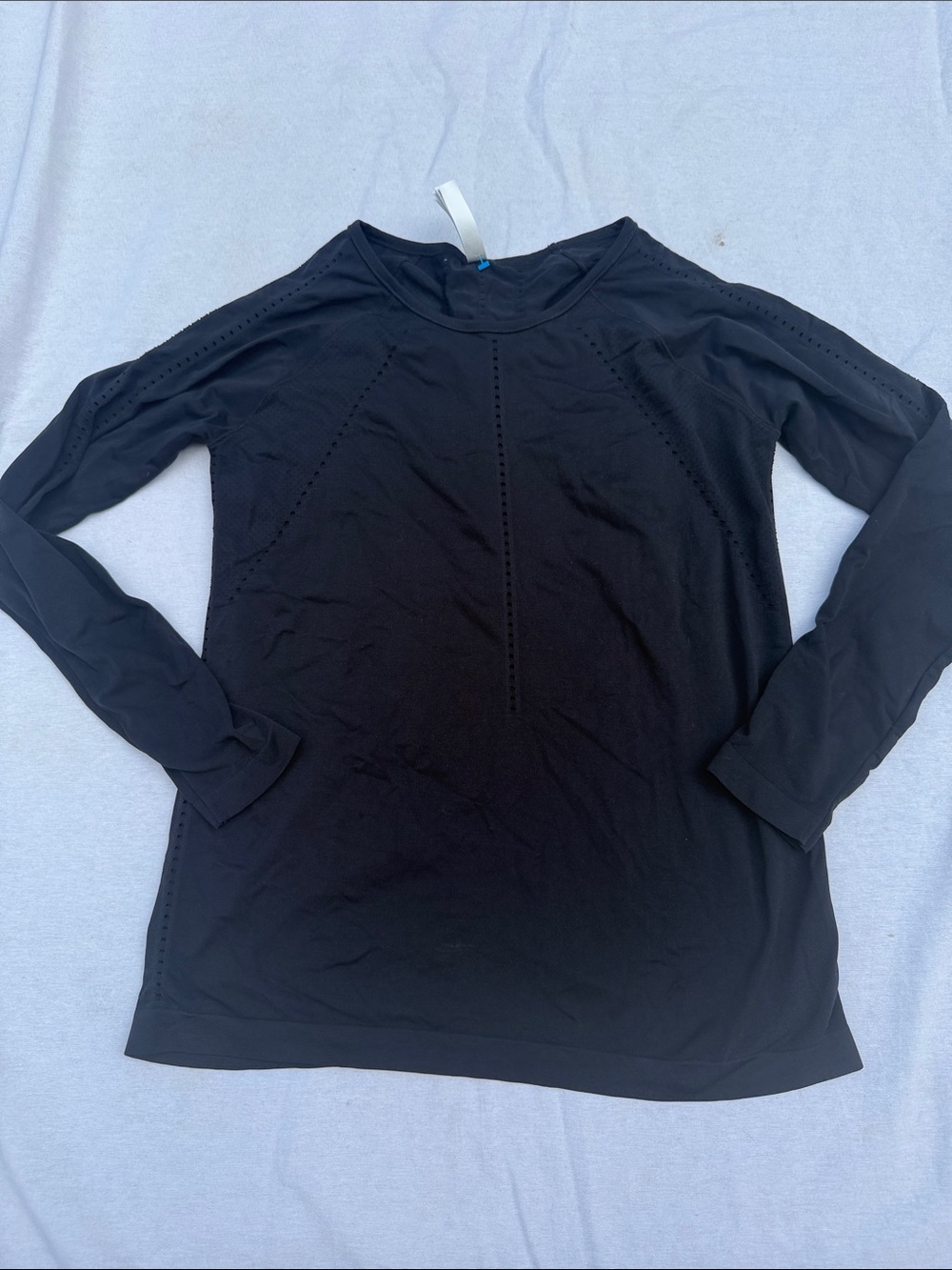 Athleta Black Long Sleeve workout Top - Classic Lightweight Tee